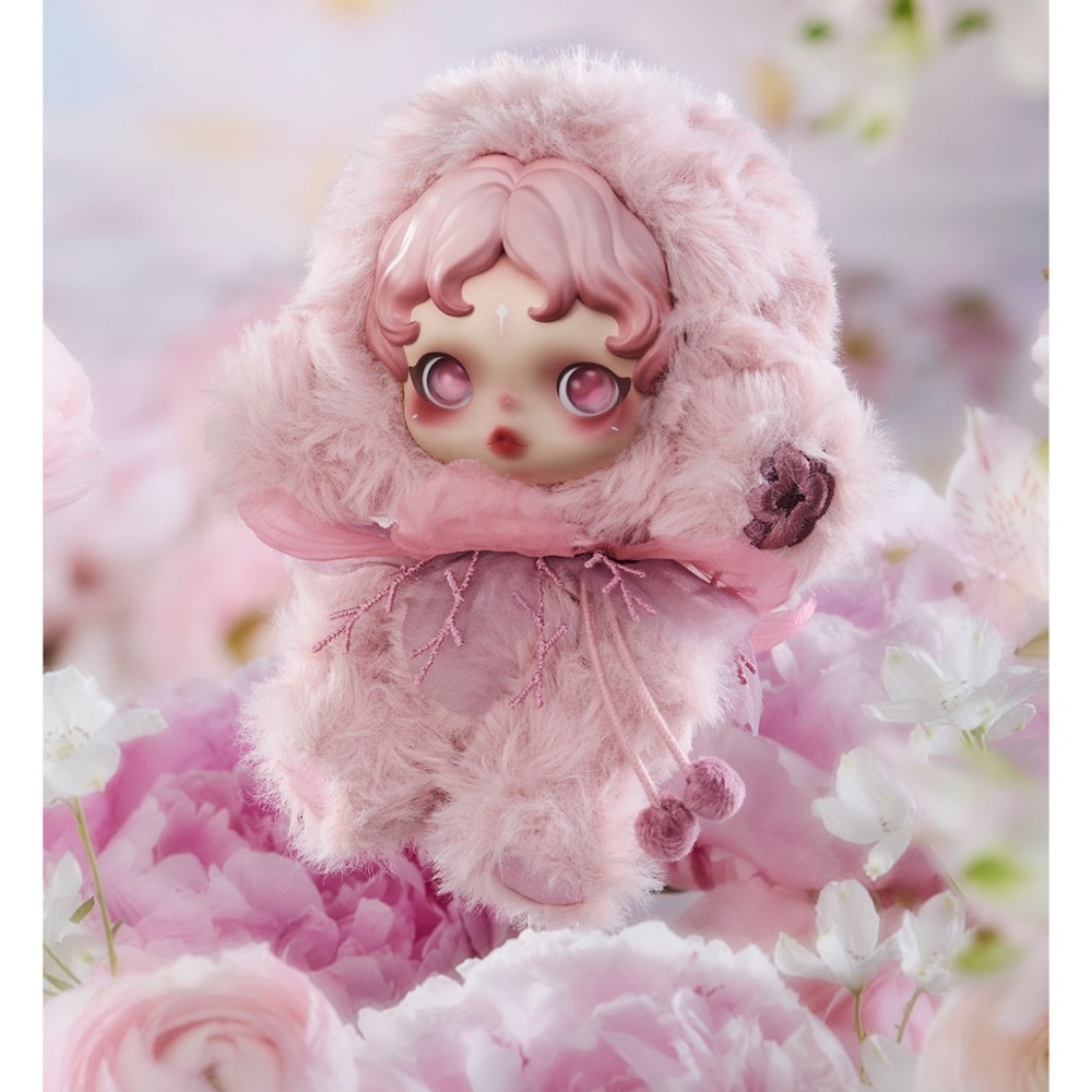 Adorable Pink Plush Doll
